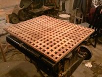 Teak Shower Grating 3 small