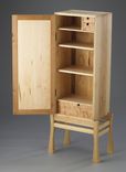 Drinks Cabinet In Spalted Birch And Cherry 2 small