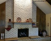 Live-Edge Custom Fireplace Mantle In Sugar Maple 1 small