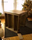 Desk For Two With Shelves And Matching Stools 4 small