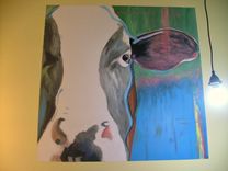 Burger Restaurant Mural 6 small