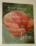 Poppy Flower Inspirational Painting On Canvas 2 small
