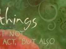 Poppy Flower Inspirational Painting On Canvas 3 small