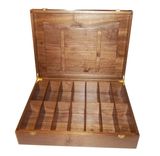 Table Top Walnut Game Box 2 small