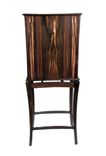 Japanese Inspired Sculpted Standing Floating Cigar Humidor Cabinet 4 small