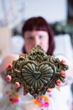 Ornate Ceramic Heart 2 small