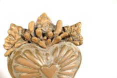 Ornate Ceramic Heart 4 small