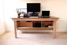 Modern Dropleaf Desk 2 small