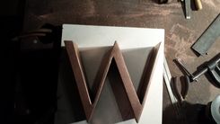 Custom Copper Sign With Verdigris Patina 6 small