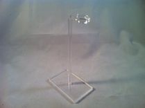 Single Post Fly Rod Fishing Lure Display Stand 2 small
