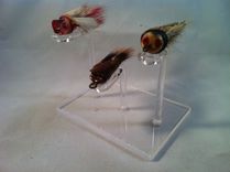 Triple Fly Rod Lure Display Stand 1 small