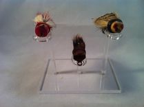 Triple Fly Rod Lure Display Stand 3 small