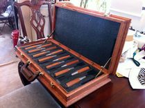 Red Oak Hardwood Briefcase 2 small