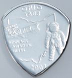 Custom State Quarter The Original Coin Guitar Picks® In Standard Or 90% Silver Proof 4 small