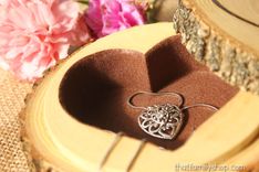 Hollow-Log Jewelry Box With Woodburned Personalization 4 small