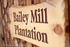 Large Engraved Rustic Cabin Sign/Welcome Plaque 1 small