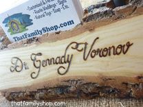Woodsy Business Card And Pen Holder For The Manly Office! 3 small