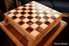 Wooden Chess Set 4 small