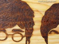 Wood Burned Art  |  Pyrography 7 small