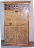 Oak Liquor Cabinet 3 small