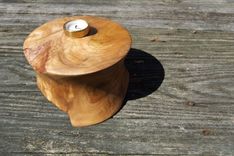 Cherry Burl Candle 2 small
