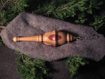 Turned Christmas Ornaments 2 small