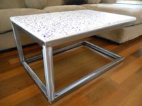 Cantilevered Concrete Coffee Table 4 small