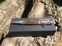 Steampunk Antique Pewter And Copper Bocote Engraved Pen 2 small