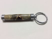 Buckeye Burl Secret Compartment Keychains 2 small