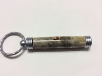 Buckeye Burl Secret Compartment Keychains 3 small