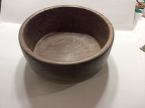 Handmade Turned Black Walnut Salad Bowls 1 small