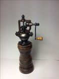 Antique Style Black Walnut Pepper Mill 1 small