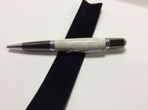 Deer Antler And Gun Metal Classica Twist Pen 5 small