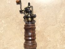 Antique Style Black Walnut Pepper Mill 5 small