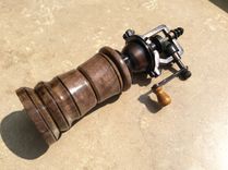 Antique Style Black Walnut Pepper Mill 6 small