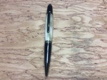 Gun Metal And Deer Antler Stylus Ballpoint Twist Pen 1 small