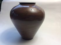 Woodturned Walnut Hollow Form 1 small