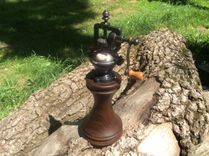 Antique Style Walnut Peppermill 2 small