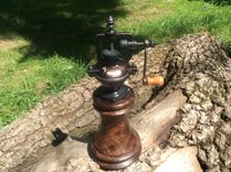 Antique Style Peppermill With Figured Walnut 1 small