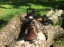 Antique Style Peppermill With Figured Walnut 4 small