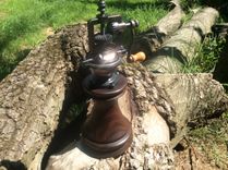 Antique Style Walnut Peppermill 2 small