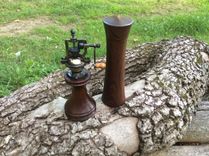 Walnut Antique Style Peppermill And Saltmill 3 small