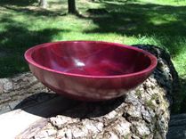 Dyed Spalted American Beech Bowls 4 small