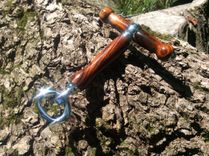 Cocobolo Bottle Opener And Cork Screw 4 small
