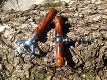 Cocobolo Bottle Opener And Cork Screw 5 small