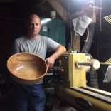 17'' Spalted Sugar Maple Salad Bowl 6 small