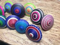 Spinning Tops 5 small