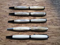 Deer Antler And Gun Metal Pen 2 small