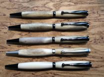 Deer Antler And Gun Metal Pen 3 small