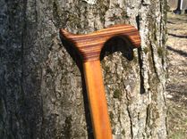 Exotic Zebrawood And Jatobawood Walking Cane 2 small